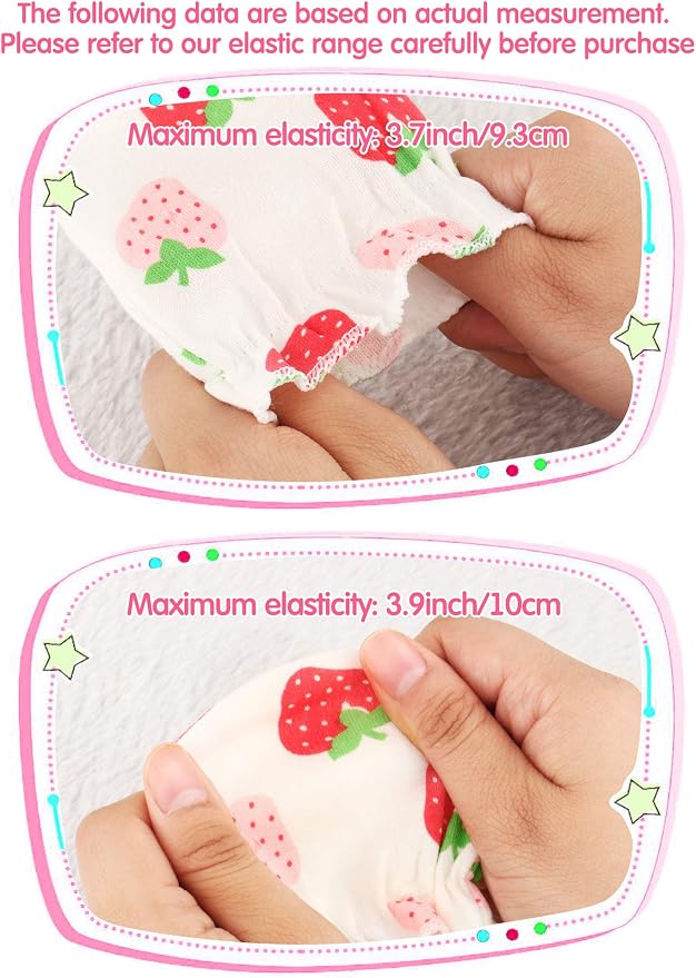 Syhood 20 Pairs Newborn Baby No Scratch Mittens Boy Girl Infant Toddler Unisex - Image 3