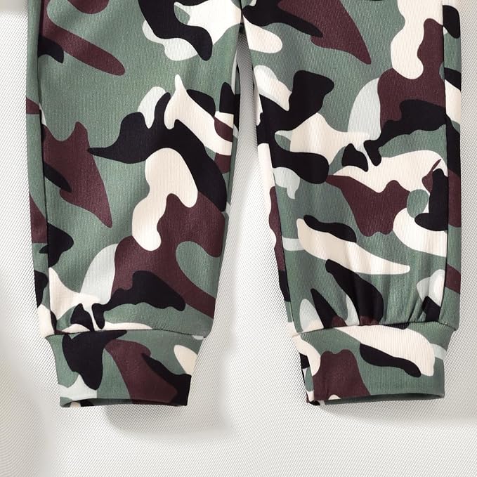 Toddler Baby Boys Camouflage Sweatsuit - Image 5