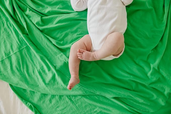 Copper Pearl Swaddle Blankets for Newborns | Soft Stretchy Receiving Blankets - Image 6
