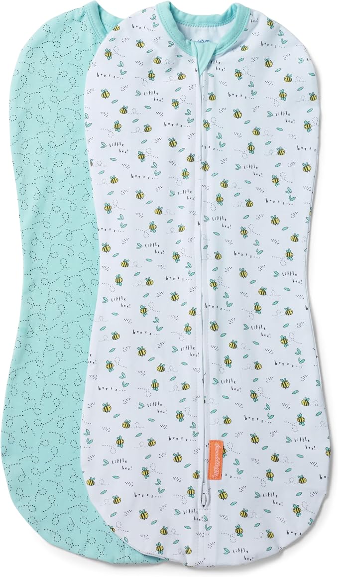 SwaddleMe by Ingenuity Compression Baby Swaddle Pod, Two-Way Zipper by SwaddleMe%C2%AE