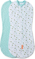 SwaddleMe by Ingenuity Compression Baby Swaddle Pod, Two-Way Zipper by SwaddleMe%C2%AE