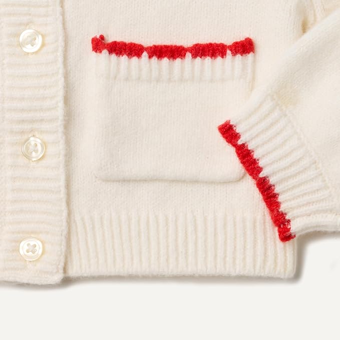 Amazon Essentials x Sofia Grainge Baby Girls' Cardigan Sweater - Image 4