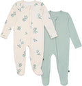 Modern Moments by Gerber Baby Viscose 2-Pack Sleep 'N Play w/ Mitten Cuffs by ModernMomentsbyGerber