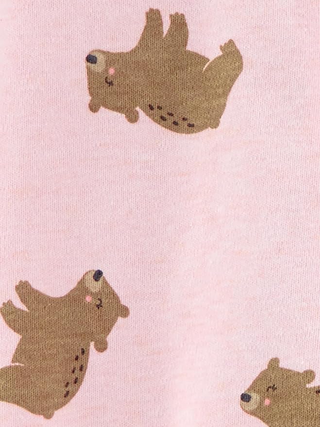 Simple Joys by Carter's Baby Girls' Cotton Footed Sleep and Play - Image 2