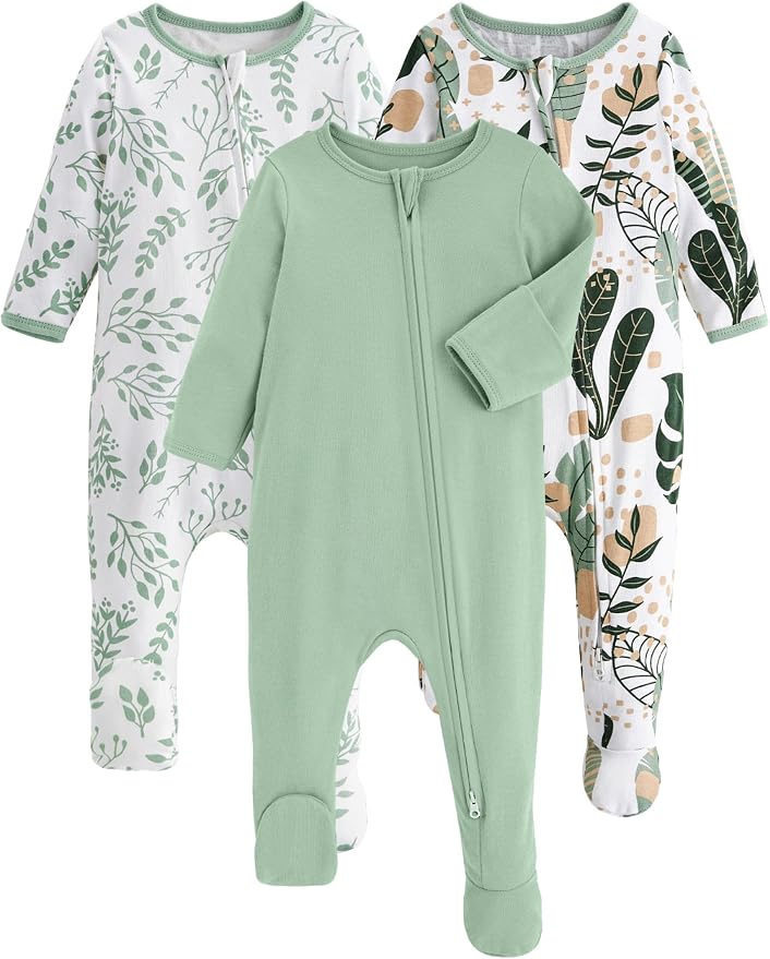 Yoofoss Baby Pajamas 100% Organic Cotton Baby Sleepers by YOOFOSS