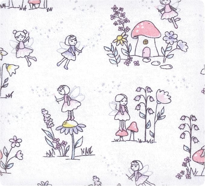 Luvable Friends Little Treasure Flannel Receiving Blankets 7pk - Image 2
