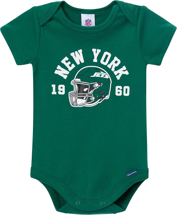 Gerber NFL Baby Boys 3-Pack Onesie Bodysuit - Image 2