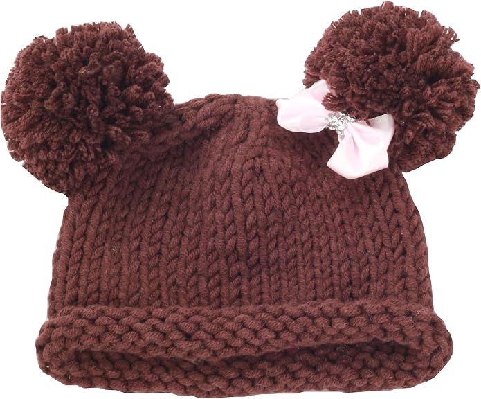 Knit Crochet Baby Booties Newborn Socks Handmade Shoes Deep - Image 3