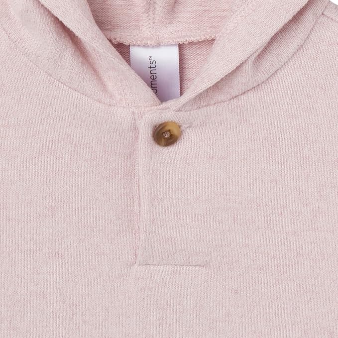 Modern Moments by Gerber Baby Hooded Hacci Top and Pant Set - Image 2