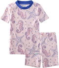 Butterblu Shade Snug-fit 2-Piece Short Sleeve PJs 100% Organic Cotton by Butterblu