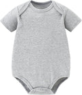 AIWUHE Unisex-Baby Short Sleeve Bodysuits Cotton One-piece Boy Girl Summer by AIWUHE