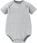 AIWUHE Unisex-Baby Short Sleeve Bodysuits Cotton One-piece Boy Girl Summer by AIWUHE