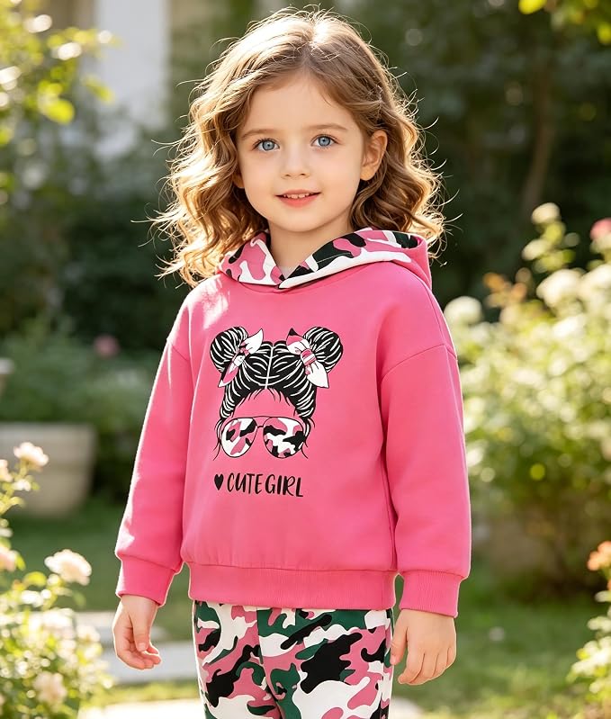 ZOEREA Toddler Girl Clothes Baby little Outfits Fall Winter Cute Sets 1-6T - Image 2