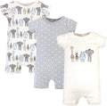Hudson Baby Unisex Cotton Rompers by HudsonBaby