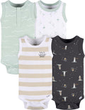 Gerber Baby Boys Multi-Pack Sleeveless Onesies Bodysuit by Gerber