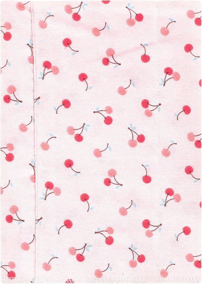 Luvable Friends Hudson Baby Flannel Burp Cloths 7pk, Sweet Cherries - Image 2