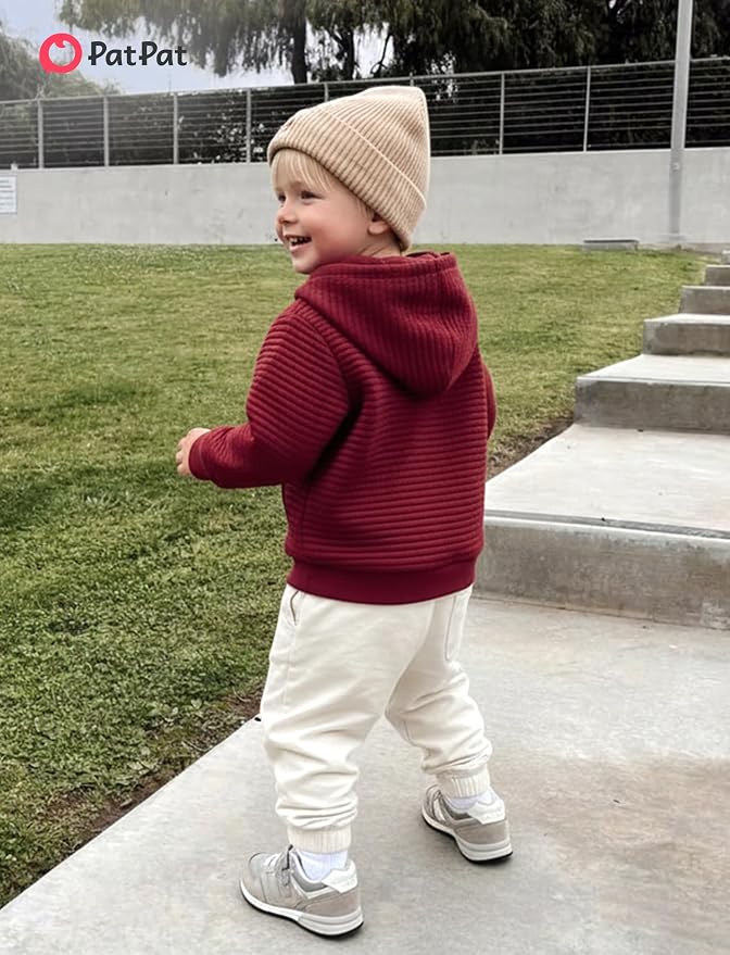 PATPAT Toddler Boy Long Sleeve Hoodie - Image 4