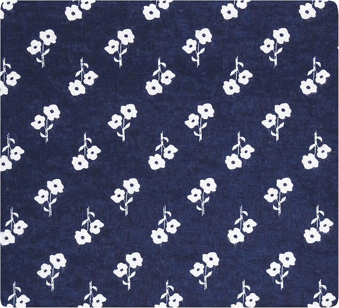 Hudson Baby Unisex Baby Cotton Flannel Receiving Blankets Bundle, Wildflower - Image 5