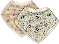 Loulou Lollipop Muslin Bandana Bib Drool Bib Set by LoulouLollipop