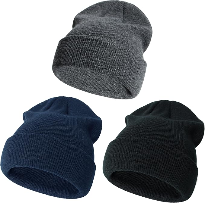 YMYDYFC Baby Beanie 3Pack Toddler Beanie Baby Winter Hats Boy&Girl 0-6Years | by YMYDYFC