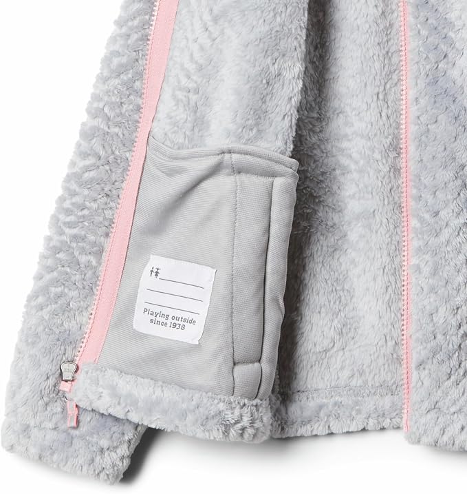 Columbia Youth Girls Fire Side Sherpa Full Zip Fleece Jacket - Image 3