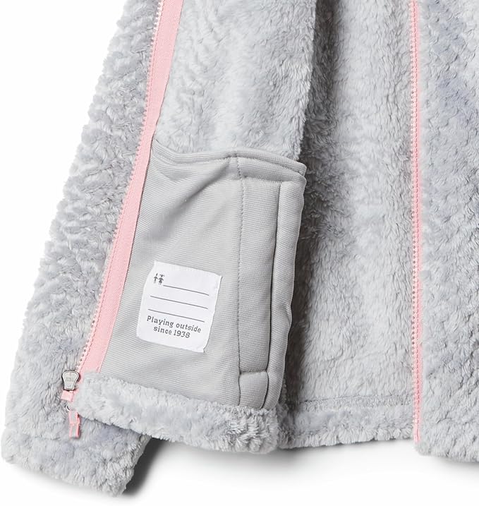 Columbia Youth Girls Fire Side Sherpa Full Zip Fleece Jacket - Image 3