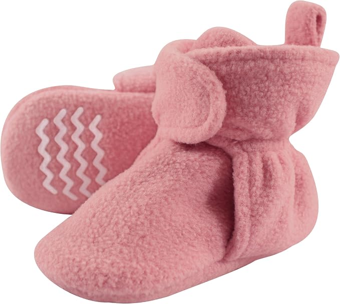 Hudson Baby Unisex-Baby Cozy Fleece BootiesSlipper Sock by HudsonBaby