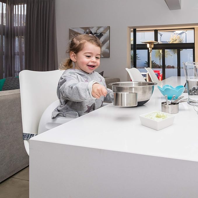 Bumbo 2 Pack 3-in-1 Multi-Seat for 6 to 36 Months, Travel Baby Feeding and Play Floor Seat, All-in-One Portable Booster with Tray & Toddler High Chair, Powder Blue