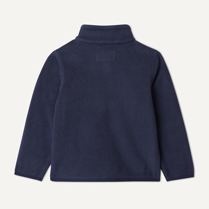 Amazon Essentials Unisex Kids' Polar Fleece Full-Zip Mock Jacket - Image 3