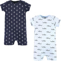 Hudson Baby Unisex Cotton Rompers by HudsonBaby