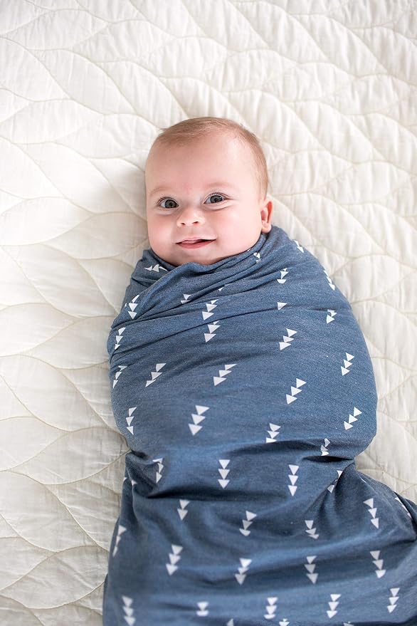 Copper Pearl Swaddle Blankets for Newborns | Soft Stretchy Receiving Blankets - Image 7