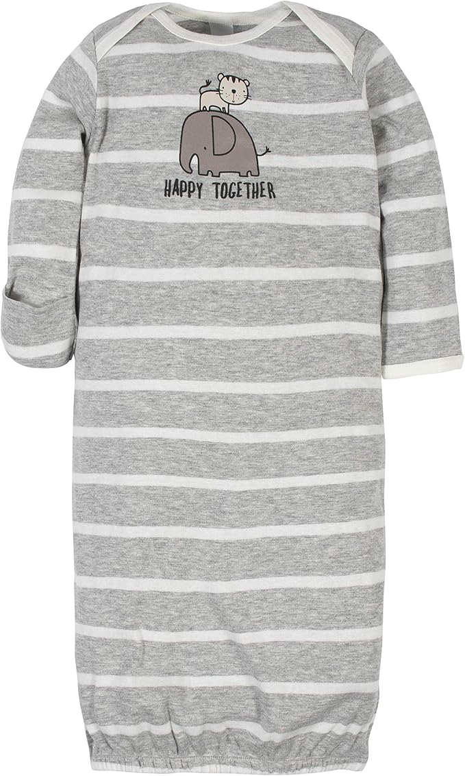 Gerber Baby Boys 4-Pack Sleeper Gown - Image 2