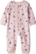 little planet by carter's Unisex Baby Waffle Knit Button-Front Jumpsuit made by LittlePlanet