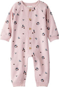 little planet by carter's Unisex Baby Waffle Knit Button-Front Jumpsuit made by LittlePlanet