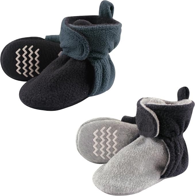 Hudson Baby Unisex-Baby Cozy Fleece BootiesSlipper Sock - Image 2