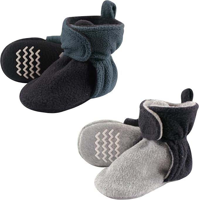 Hudson Baby Unisex-Baby Cozy Fleece BootiesSlipper Sock - Image 2