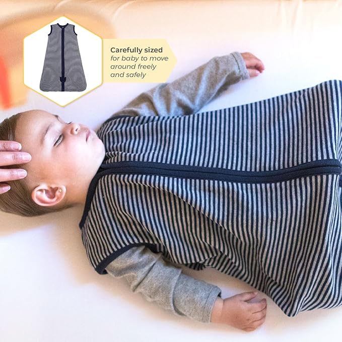 Burt's Bees Baby Infant Wearable Blanket, Organic Cotton Unisex Beekeeper - Image 5