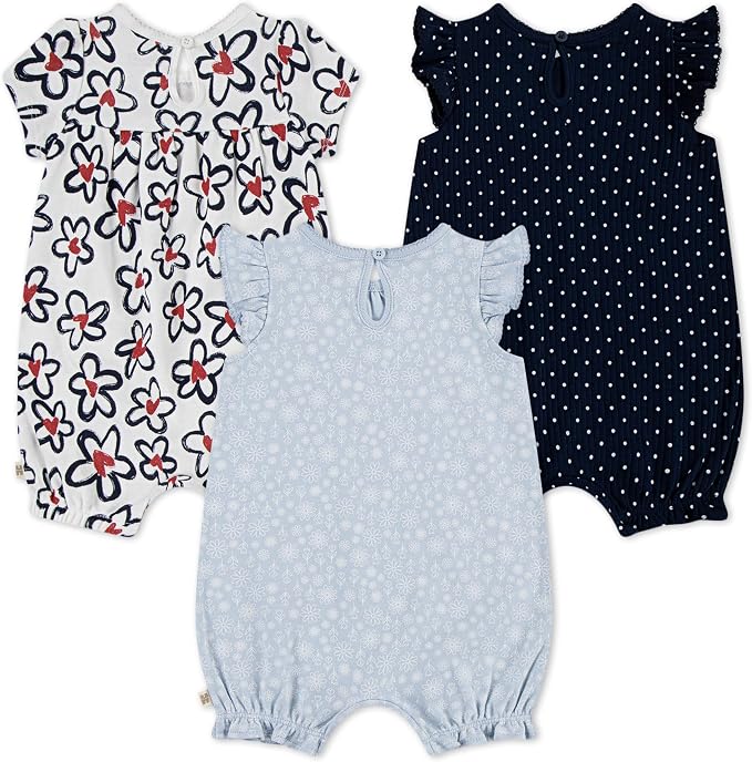 HUGGIES Baby Multi-pack Short Sleeve Romper - Image 2