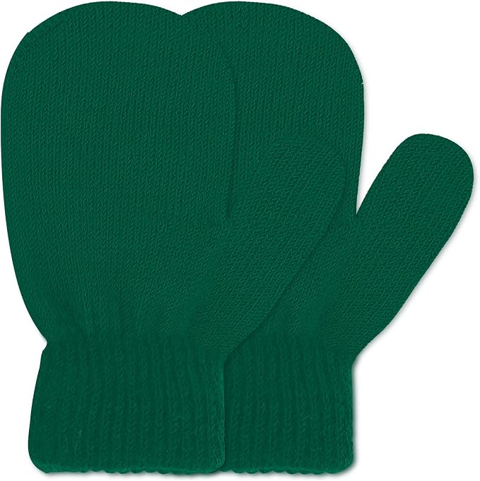 UTTPLL Toddler Magic Stretch Gloves Mittens Multicolor Soft Knit Gloves Warm by UTTPLL
