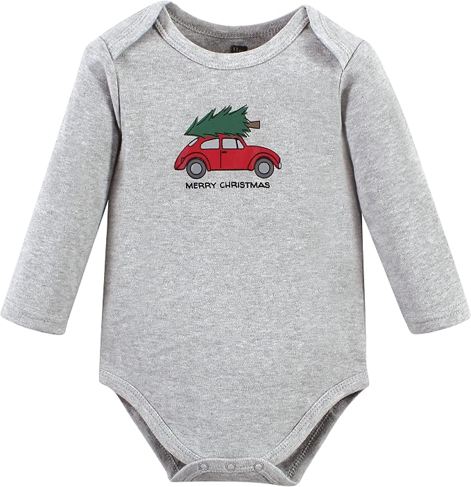 Hudson Baby Unisex Baby Cotton Bodysuits - Image 3