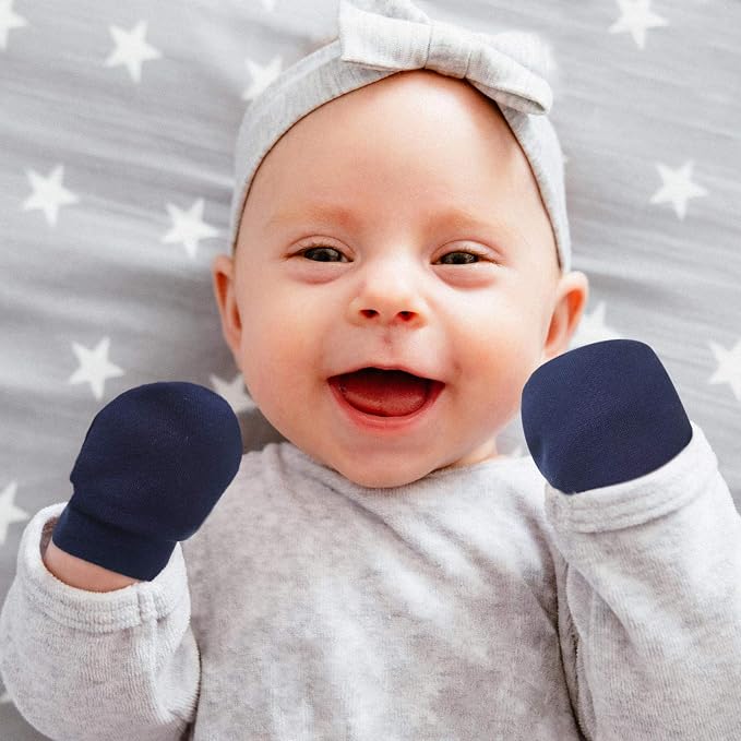 Geyoga 6 Pairs Baby Mittens Newborn No Scratch Gloves Infant | Anti Scratch - Image 6