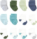 Hudson Baby Basics Unisex Baby Cozy Terry Baby Sock 12-Pack by HudsonBaby