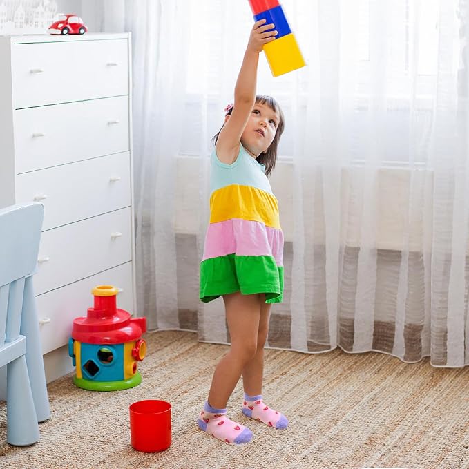 Toddler Non Slip Grip Ankle Socks - Image 3