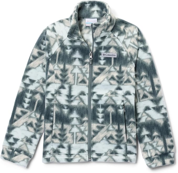 Columbia Youth Girls Benton Springs II Printed Fleece Jacket by Columbia