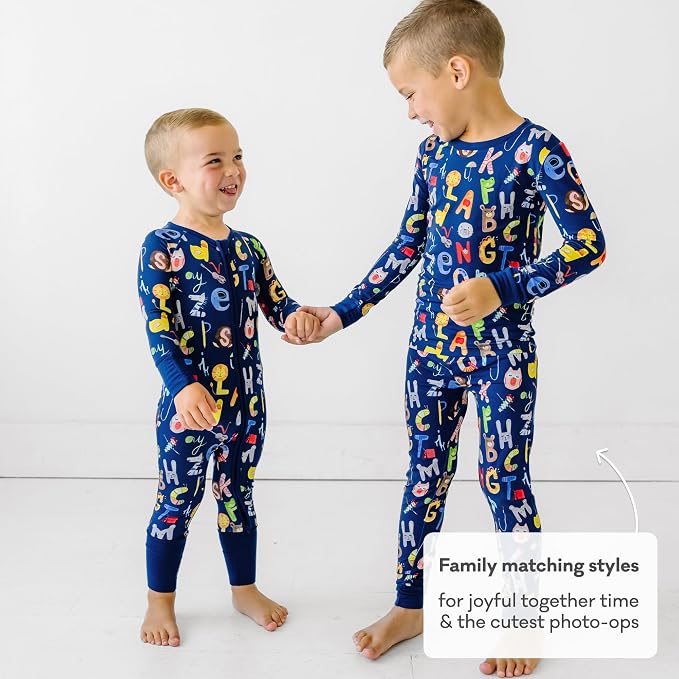 Little Sleepies Pajamas for Baby Boys & Girls, Viscose from Bamboo Baby Pajamas - Image 8