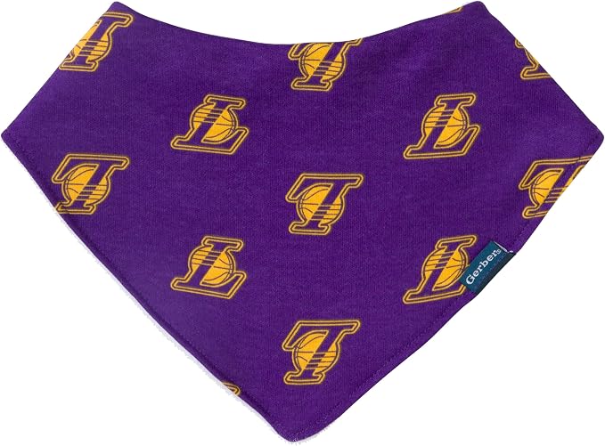 Gerber Baby NBA Bandana Bib and Burp Cloth Set - Image 4