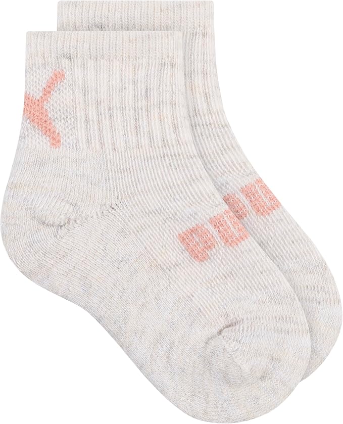 PUMA Unisex Baby 6-pack Infant Anklet Socks, Extra Cushion & Comfort-toe - Image 3
