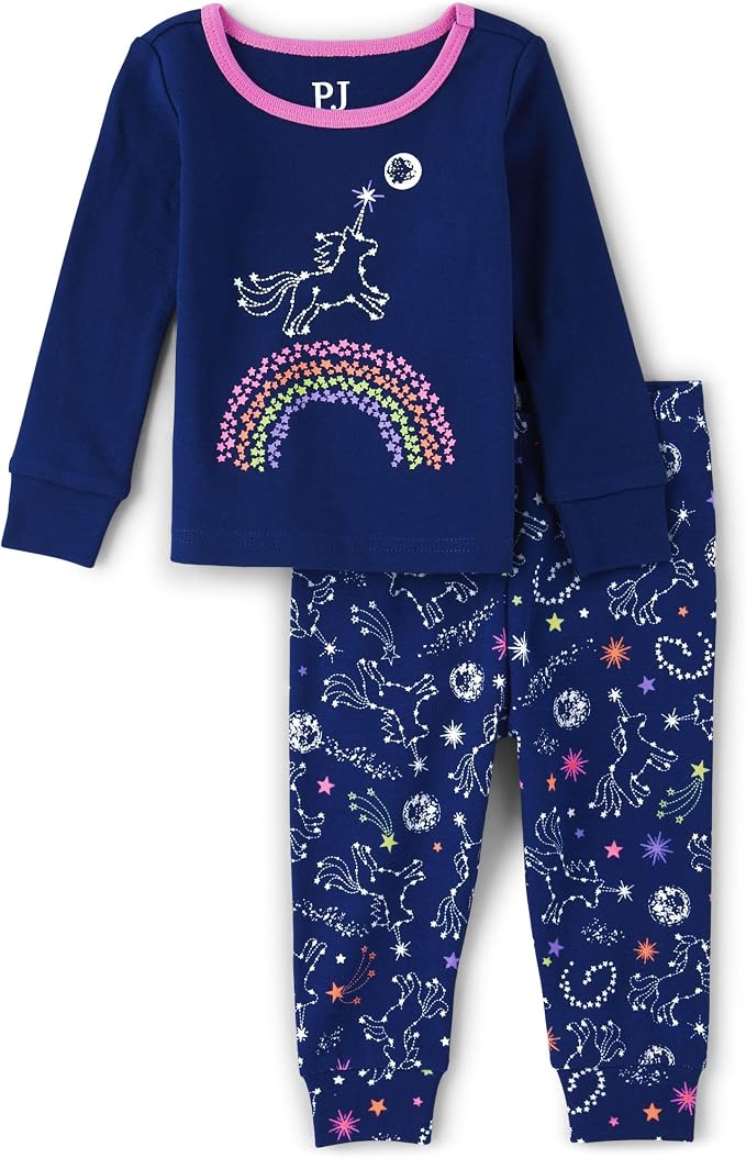 The Children's Place baby-girls And Toddler Long Sleeve Top and Pants Snug Fit by TheChildrensPlace