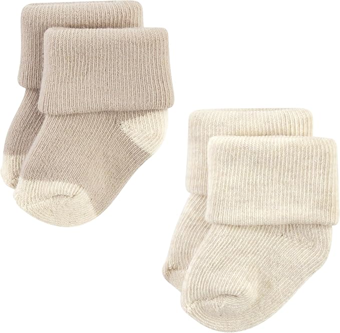 Hudson Baby Baby 8-pack Cotton Rich Newborn and Terry Socks - Image 6