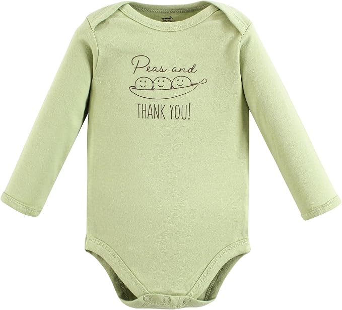 Touched by Nature Unisex Baby Organic Cotton Long-Sleeve Bodysuits - Image 3